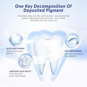 28 Bandes Bandes de Blanchiment Dentaire, Professionnel Éliminent Efficacement les Taches/Café/Fumer, Sourire Radieux en Tout