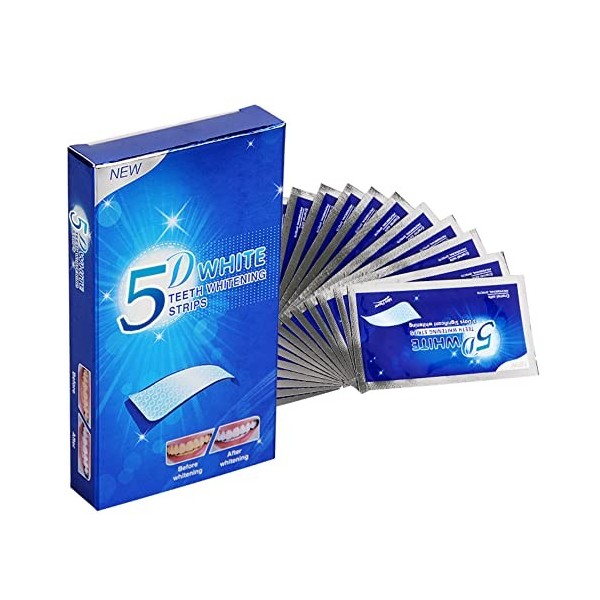 Bandes de blanchiment des dents - 14 bandes Bandes de blanchiment des dents efficaces, bandes de blanchiment des dents profes