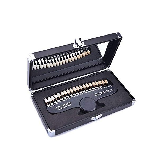 Derek Dental Professional 3D R-20 Guide de blanchiment des dents avec 20 couleurs