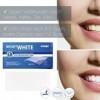 Onuge Bright White Teeth Whitening Strips - Bandelettes de blanchiment pour le blanchiment des dents - Sans peroxyde - 56 ban