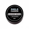 Smile Carbon Charbon Actif Blanchisseur de Dents Naturel Goût Original sans Goût 30 g