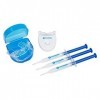 OptiSmile® Kit De Blanchiment Dentaire | Kit Blanchiment Dent | Blanchisseur de Dents Avec Lampe à LED Bleue | 7 Jours DUtil