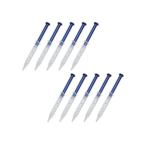 10x3ml Gel de Blanchiment des Dents 35% ¢p Gel de Blanchiment Dentaire avec 2x3ml Gel Désensibilisant