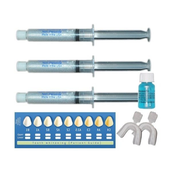 kit 30 ml blanchiment dentaire - Gel moins de 0.1% peroxyde hydrogen