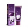 Dentifrice Blanchissant les Dents Gel Violet Détachant pour les Dents Gel Facile à Utiliser pour Blanchir les Dents Bouche Fr