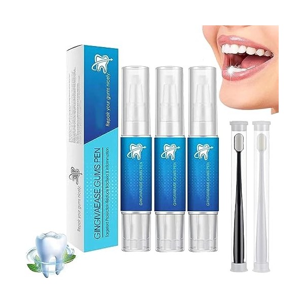 GingivaEase stylo à gomme stylo de blanchiment des dents Dentizen Gel de thérapie des gencives Gel de thérapie de bouclier de