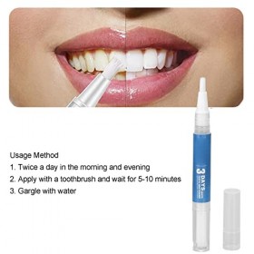 Stylo de blanchiment des dents, stylo à dents blanches 12 ml protecteur de menthe poivrée dissolvant de plaque