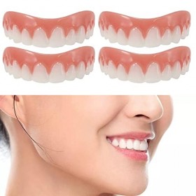 Dents Supérieures Cosmétiques Professionnelles - Nouveau DInstant Smiling ! Détails Fabriqués Main, Ajustement Personnalisé 