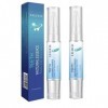 2PCS LANTHOME Teeth Whitening Essence,Stylo Blanchiment des Dents,Gel de blanchiment des dents,Gels blanchiment dentaire,Blan