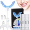 Teeth Whitening Kit,Tooth Whitening Gel,Home Teeth Whitening Kit,Dental Care Home Bleaching Kit for White Teeth,Effects for B