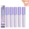 Gloss à dents Glostik, résultats de brillance instantanés, stylo de blanchiment des dents violet, gel de blanchiment des dent