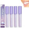 Gloss à dents Glostik, résultats de brillance instantanés, stylo de blanchiment des dents violet, gel de blanchiment des dent