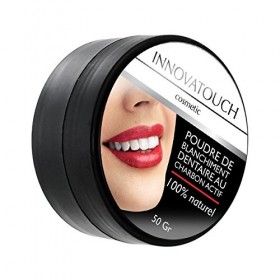 INNOVATOUCH Cosmetic Poudre de Blanchiment au Charbon 50 g