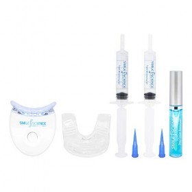 Smile Science Harley Street - Kit professionnel de blanchiment des dents - Élimination intensive des taches en deux parties -