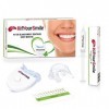 Kit de blanchiment dentaire menthe KifYourSmile, Blanchiment Dentaire Professionnel à la maison, Lumière LED Bleu Froide de B