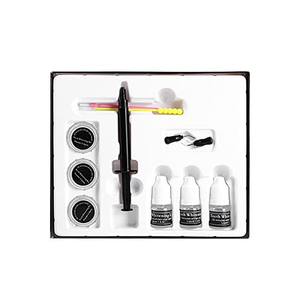 Kit de Blanchiment des Dents Professionnel Kit de Poudre Blanchiment Dentaire