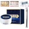 Poudre de dents Miyanxi, Kits de poudre de blanchiment des dents, poudre de dents Miyanxi avec brosse à dents souple, blanchi