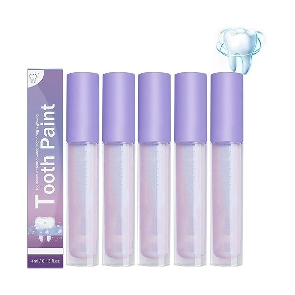 Glostik Tooth Gloss, stylo de blanchiment des dents, gel de stylo de brillance des dents, stylo dessence de nettoyage de bla