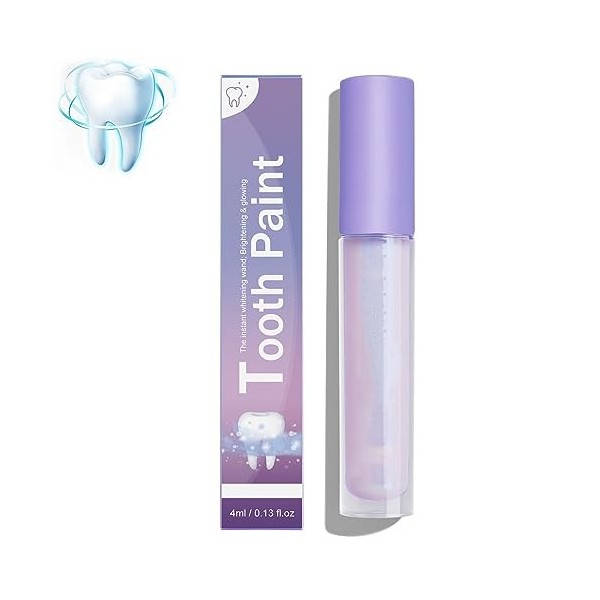 Glostik Tooth Gloss, stylo de blanchiment des dents, gel de stylo de brillance des dents, stylo dessence de nettoyage de bla