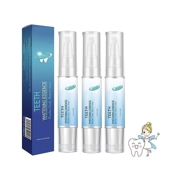 Teeth Whitening Essence Pen Instant Results - Teeth Stain Remover Pen, Deep Cleaning Teeth, Purely White Deluxe Teeth Whiteni