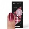 Miss Sophie Nail Wrap - "Pink Ombre", Dégradé, Rose, Nail Wraps -24 nail wraps auto-adhésifs ultra-fins longue durée