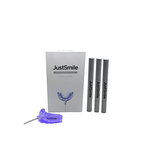 JustSmile Pap Power Kit de blanchiment des dents LED