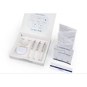 Kit blanchissement dentaire rapide non corrosif – 5 puissantes ampoules à LED – 8/10 applications