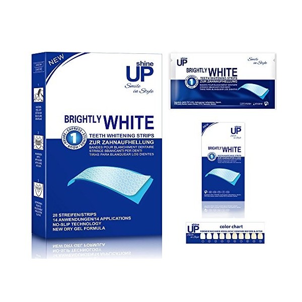 Bandes de Blanchiment des Dents - Blanchissement Dentaire - 28 White-Strips Qualité Professionnelle - avec la Technologie Ava