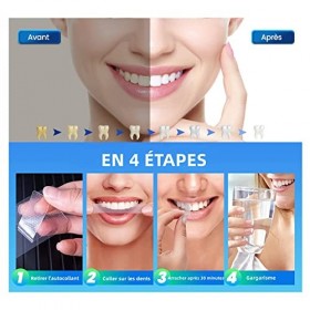 Blanchiment Dentaire 28 Bande Blanchiment Dentaire, Non Sensible 14 Ensembles Blanchiment Dentaire Professionnel Aide à Elimi
