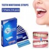 iTauyees Bandes de blanchiment dentaire,Teeth Whitening 14 Rubans Bandes Dents Blanches
