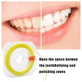 CUHZA Bande Blanchiment Dentaire, Dentaire Polissage Bande 4mm 20μm, BoîTe de Papier de Verre Dentaire Dentaire Polissage Ban