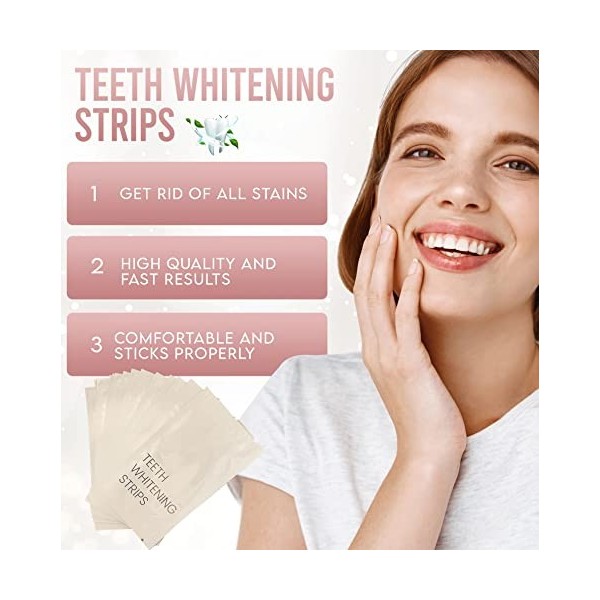 Wörne Stockholm︱EU Standard Teeth Whitening Strips︱Whiter teeth within 14-days