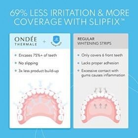 Bandes de blanchiment des dents BIO - 5X PLUS EFFICACE grâce au DENTAMOULD COMPLEX™ - Des dents plus blanches et plus éclatan