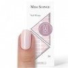 Miss Sophie Nail Wrap - "Cotton Candy", Uni, Tons nude, Nail Wraps -24 nail wraps auto-adhésifs ultra-fins longue durée