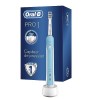 Oral-B PRO 1 700 Brosse À Dents Électrique Rechargeable, 1 Brossette, Bleu/Cross Action