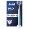 Oral-B Pro Series 1 Brosse à Dents Électrique, Bleu, 1 Brossette Nettoyage 3D, Élimine la Plaque Dentaire, 3 Modes de Brossag