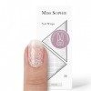 Miss Sophie Nail Wrap - "Boho-Chic", Transparent, Graphique, Blanc, Nail Wraps -24 nail wraps auto-adhésifs ultra-fins longue