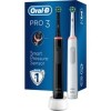 Oral-B Pro 3 3900 Lot de 2 brosses à dents électriques et 3 brosses à dents avec 3 modes de brossage et contrôle visuel à 360