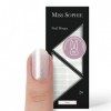 Miss Sophie Nail Wrap -"Pearly", Pailleté, Pailleté, Nail Wraps -24 nail wraps auto-adhésifs ultra-fins longue durée