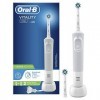 Oral-B Vitality 170 Brosse À Dents Électrique Rechargeable Avec 1 Manche Et 2 Brossettes Crossaction, Minuteur Et Action De N