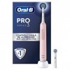 Oral-B Pro Series 3Brosse à Dents Électrique, Rose, 1 Brossette Nettoyage 3D, Élimine la Plaque Dentaire, 3 Modes de Brossage