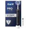 Oral-B Pro 3 3000, Brosse à dents électrique, 1 Étui De Voyage, 1 Brossette, Éliminer Jusqu’à 100 % de Plaque Dentaire, Noir