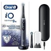 Oral-B iO 9N Brosse À Dents Électrique Noire connectée Bluetooth, 2 Brossettes, 1 Étui De Voyage Chargeur