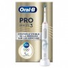 Oral-B Pro Series 3Brosse à Dents Électrique, Blanc, 1 Brossette Nettoyage 3D, Élimine la Plaque Dentaire, 3 Modes de Brossag