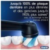 Oral-B iO 6 Lot De 2 Brosses À Dents Électriques Connectées Bluetooth, Blanche Et Rose, 2 Manches Avec Écran Noir Et Blanc, 3