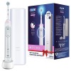 Oral-B Smart Sensitive Alimenté par pile Brosse à Dents Électrique Rechargeable Avec 1 Manche Connecté Bluetooth, 5 Modes de 