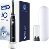 Oral-B iO Series 6N Brosse à Dents Électrique, Connectée Bluetooth, 5 Modes de Brossage, 2 Brossettes, 1 Étui De Voyage, Blan