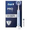 Oral-B Pro 3 3000, Brosse à dents électrique, 2 Brossettes, Bleu, 1 Unité Lot de 1 