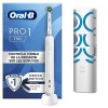 Oral-B Pro 1 750 Brosse À Dents Électrique Avec Technologie 3D, Blanche, 1 Étui De Voyage, 1 Brossette