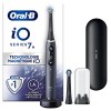 Oral-B iO 7N Brosse À Dents Électrique Noire connectée Bluetooth, 2 Brossettes, 1 Étui De Voyage